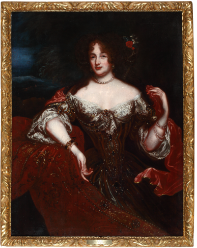 Einflussreich: Clara Elisabeth von Platen, Mätresse des Kurfürsten Ernst August von Hannover (Gemälde in Privatbesitz)