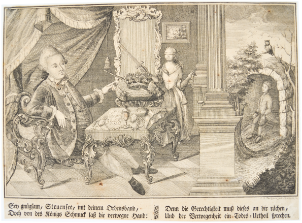 Deutscher Kupferstich, nach 1772