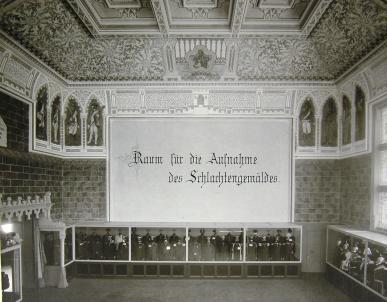 Blick in die historische Ehrenhalle des Bomann-Museums