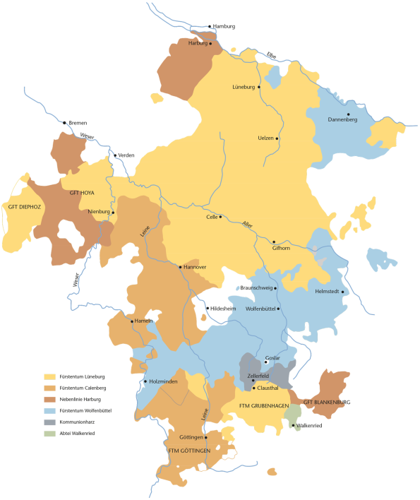 Das Fürstentum Lüneburg