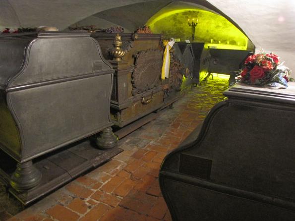 Sarg der Prinzessin in der Fürsten­gruft der Celler Stadtkirche